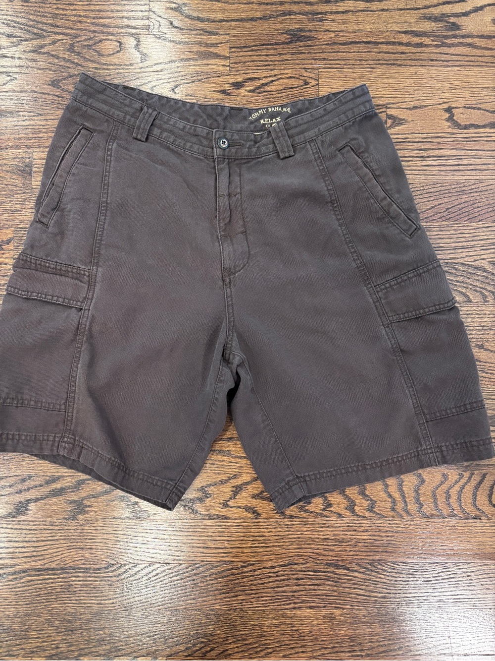 Tommy Bahama Dark Brown Men's Cargo Shorts